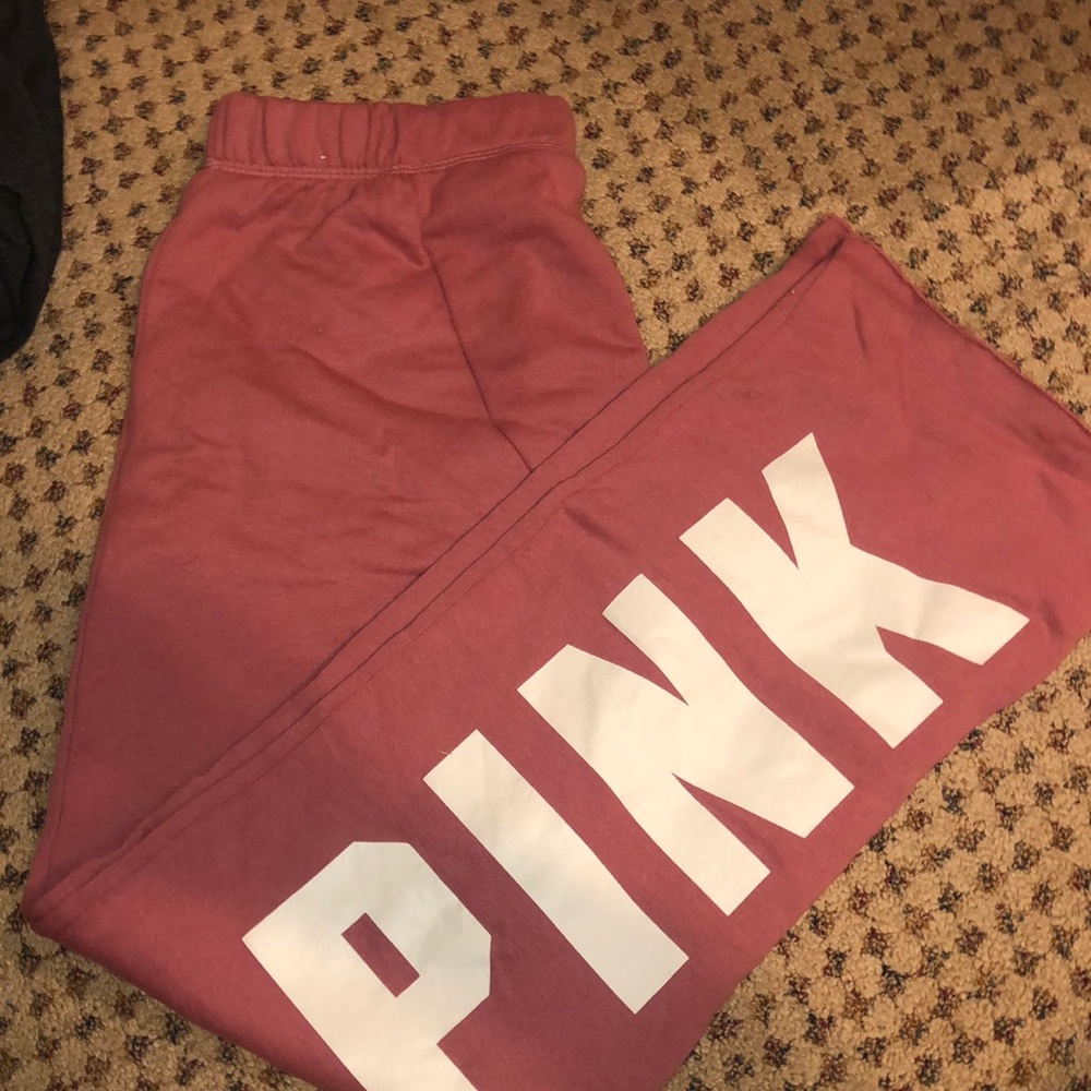 Pink boyfriend sweats size xs worn once